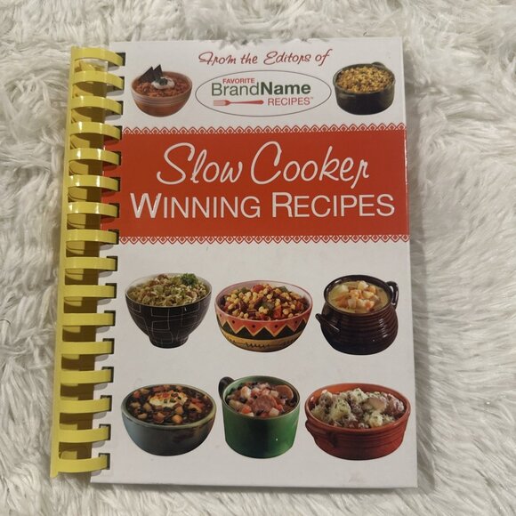 Favorite Brand Name Recipes Slow Cooker Winning Recipes spiral bound - Picture 1 of 5